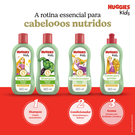 Condicionador Huggies Kids Nutrição e Força - 360ml